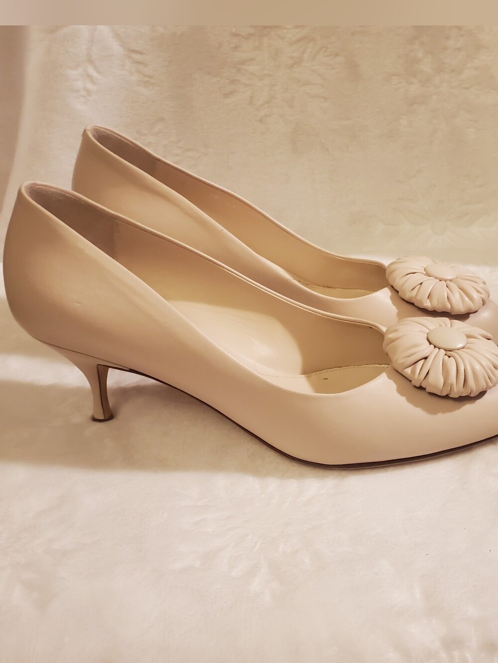 Bally Wila putty Heels Shoes Dress Pumps 8.5 39